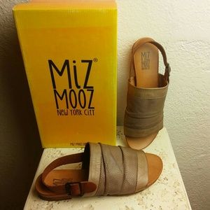 Miz Mooz Abbey Slingback Sandal SZ 9